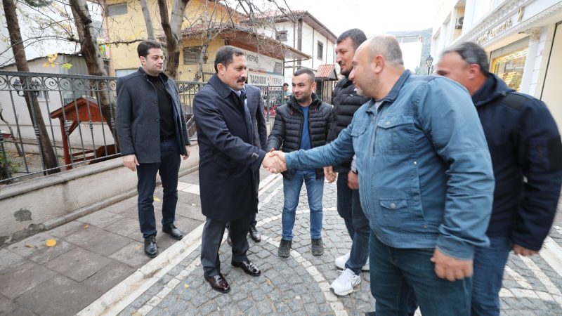 Vali Mustafa MASATLI’dan Esnaf Ziyaretleri