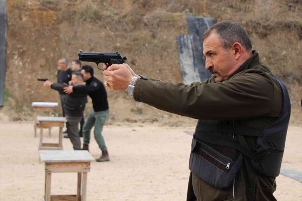 Amasya’da Yeşil Vatanın Nöbetçilerine Yılbaşı Öncesi Silah Eğitimi