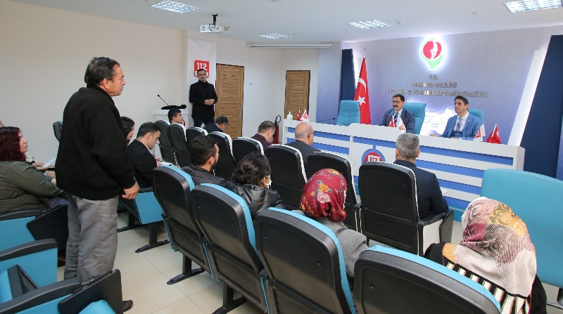 Aralık Ayı Halk Günü Toplantısı, Vali Mustafa MASATLI’nın Başkanlığında Gerçekleştirildi