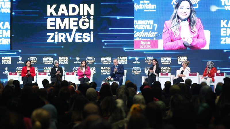 Cumhurbaşkanı Erdoğan ”Kadın Emeği Zirvesinde” Konuştu