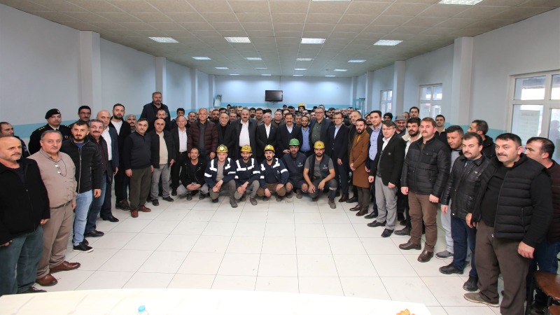 Vali Mustafa MASATLI Maden Emekçilerinin Gününü Kutladı