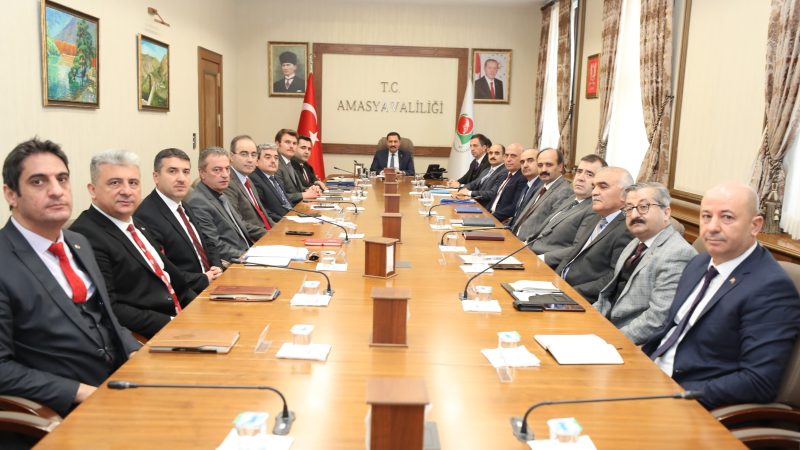 Vali Mustafa MASATLI,2023 Yılı Kamu Kurum Değerlendirme Toplantısına Başkanlık Yaptı