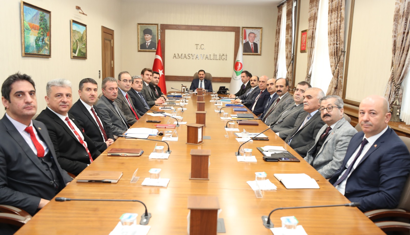 Vali Mustafa MASATLI,2023 Yılı Kamu Kurum Değerlendirme Toplantısına Başkanlık Yaptı