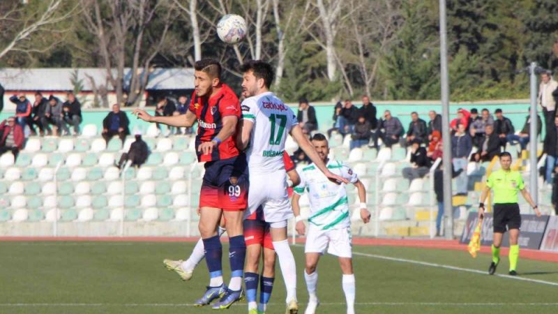 TFF 3. Lig: Amasyaspor: 1 – Yeni Mersin idmanyurdu: 1