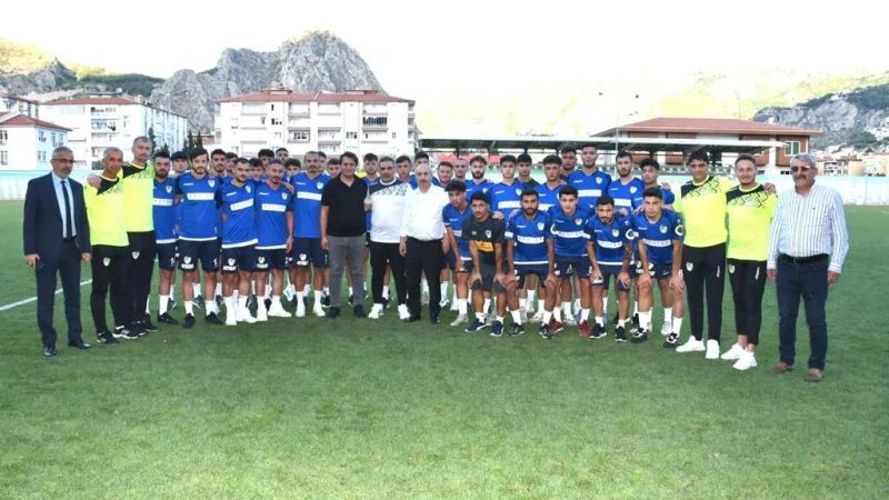 Amasyaspor Futbol Kulübü İlk Antrenmanı Gerçekleştirdi.