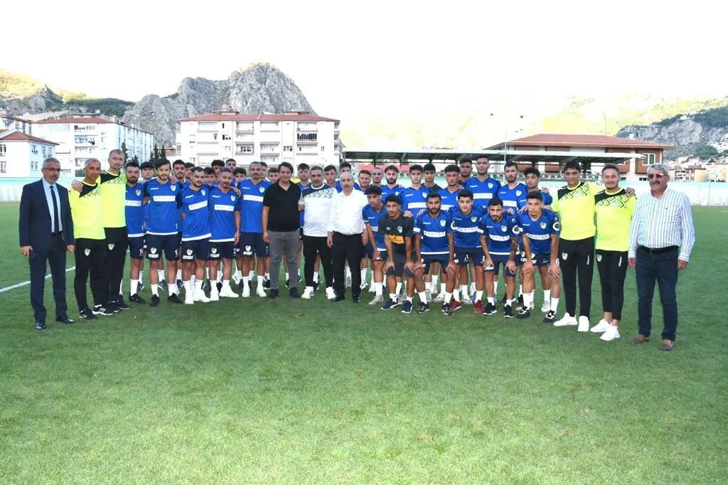 Amasyaspor Futbol Kulübü İlk Antrenmanı Gerçekleştirdi.