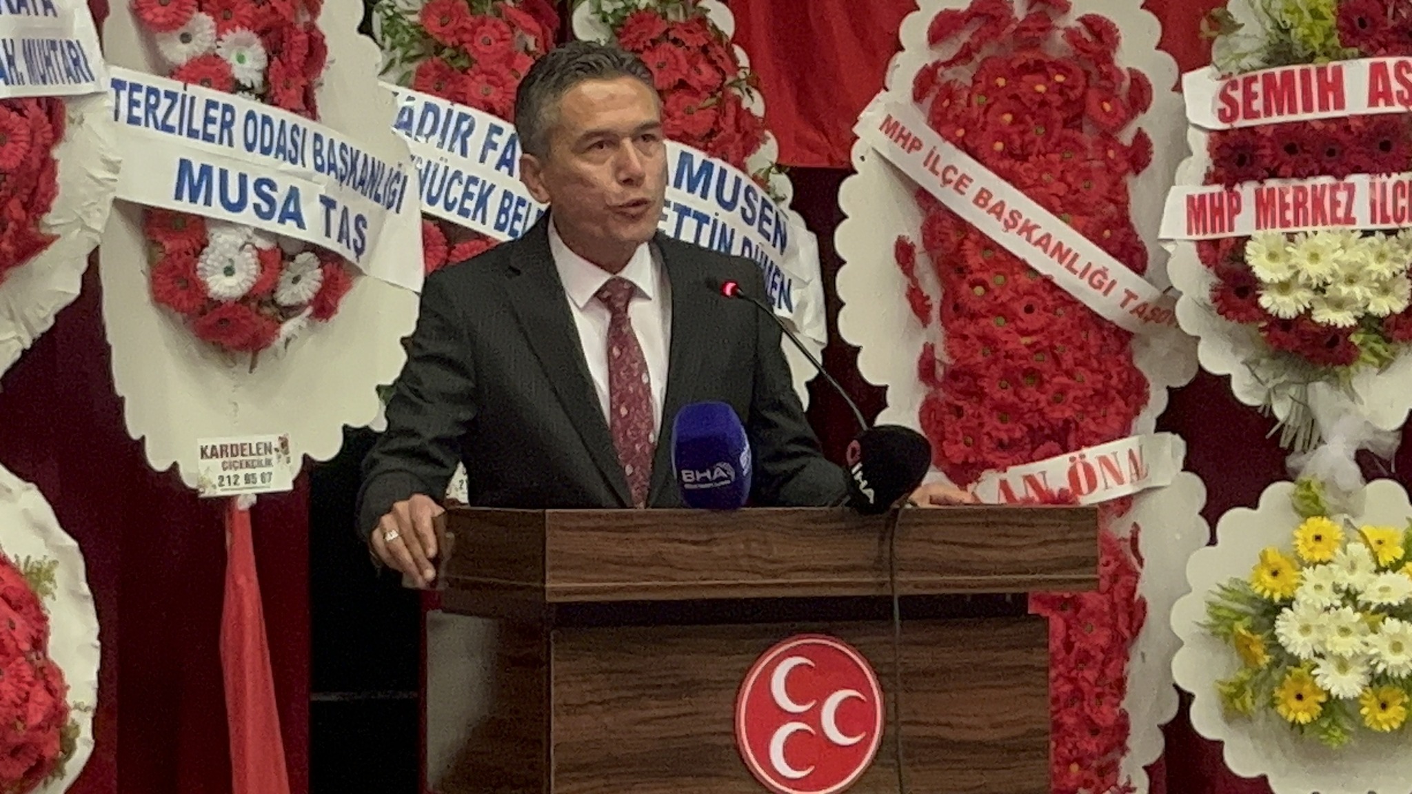 MHP Amasya İl Başkanı Mustafa Akgül Oldu