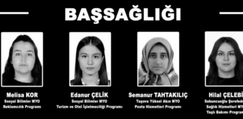 Amasya Üniversitesi’nden 4 Öğrenci Trafik Kazasında Hayatını Kaybetti