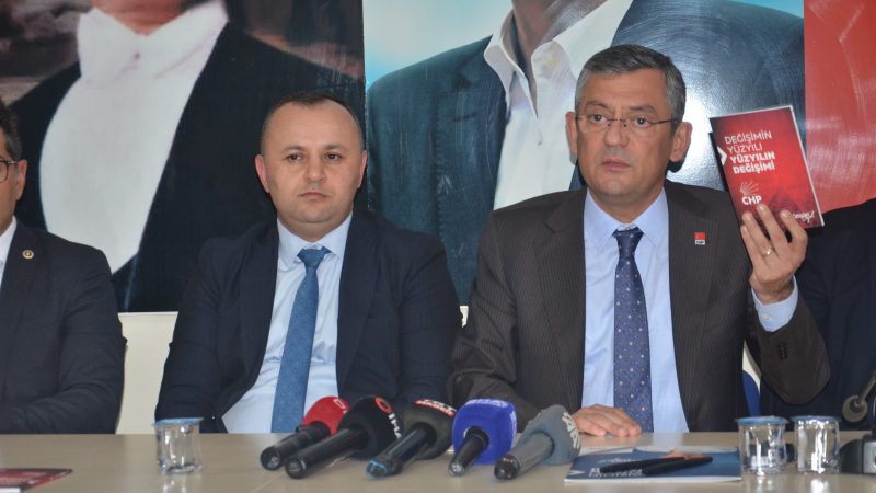 CHP Grup Başkanvekili ve CHP Genel Başkan Adayı Özgür Özel Amasya’ya Geldi
