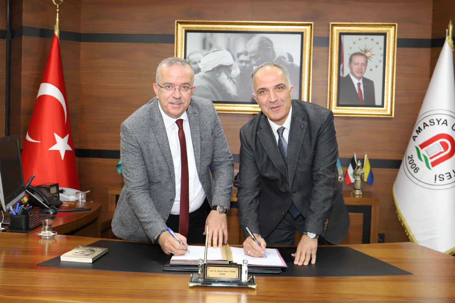Amasya Üniversitesi ile Amasya Gençlik ve Spor İl Müdürlüğü Arasında İşbirliği Protokolü İmzalandı